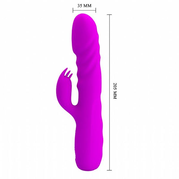 Vibrador de Ponto G e Clitóris USB - Melanie - Pretty Love - Image 2