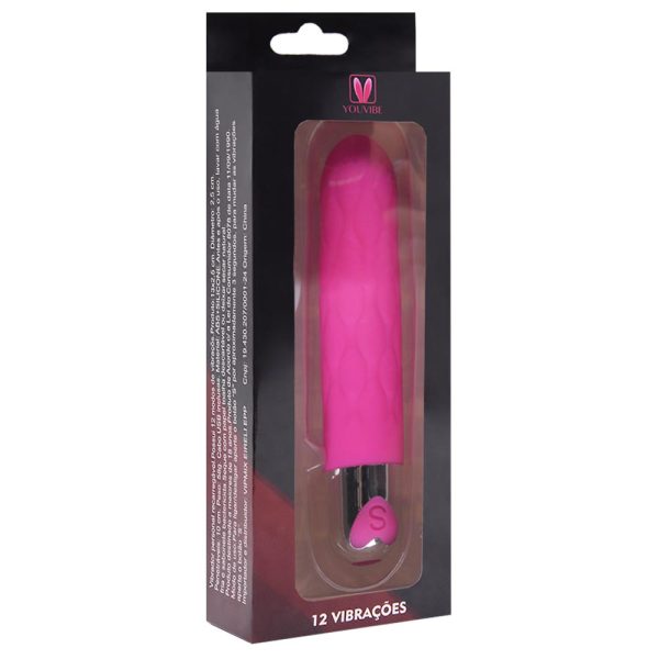 Vibrador Capsula Recarregável Com 12 Velocidades 13x2,5CM - Image 6