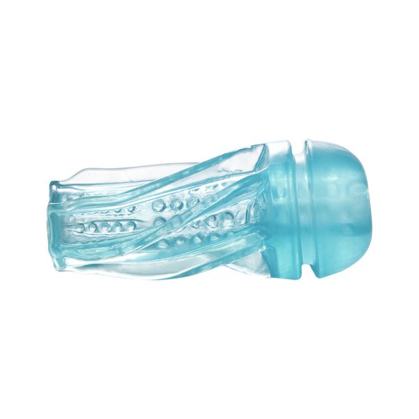 Masturbador lanterna Texturizada Em Silicone Na cor Azul - Image 2
