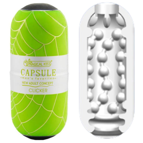 Masturbador no Formato Capsula Egg - Magical Kiss - Clicker