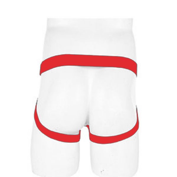 Anel Peniano 6 Cm e Cueca Masculina Jockstap Elástico Vermelho - Image 2