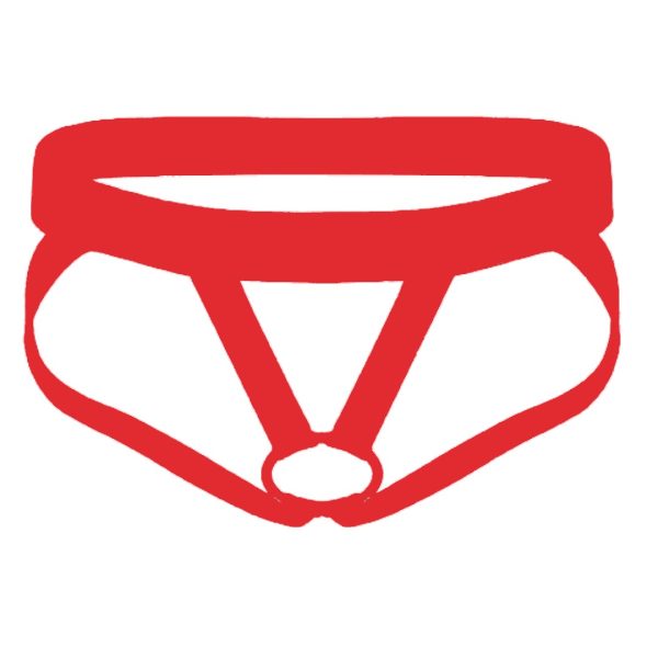 Anel Peniano 6 Cm e Cueca Masculina Jockstap Elástico Vermelho - Image 3