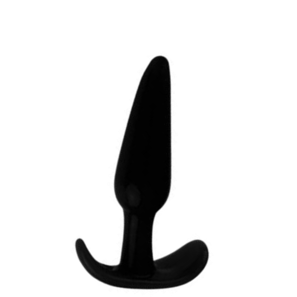 Plug Anal Silicone Macio Com Alça de Segurança
