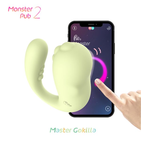 Vibrador Monster Pub 2 Gokilla 8 Vibrações Controle via App - Image 6
