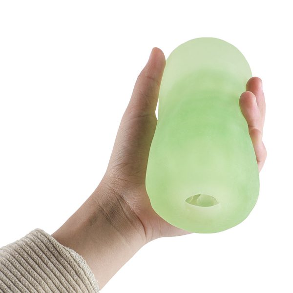 Masturbador Masculino Com Estimulador Interno na Cor verde - Image 7
