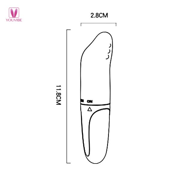 Vibrador Ponto G Estimulador de Clitóris Com Cerdas na Ponta - Image 6