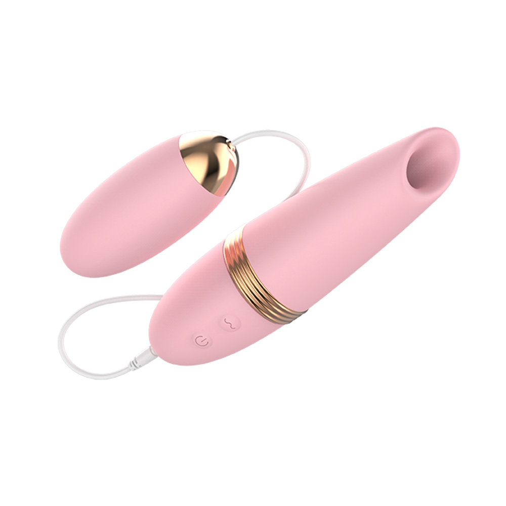 Capsula Com Estimulação Dupla Sucção Vibrador Recarregável - Imagem 5