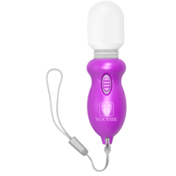 Mini vibrador chaveiro com a cabeça flexível e Macio YouVibe - Image 2