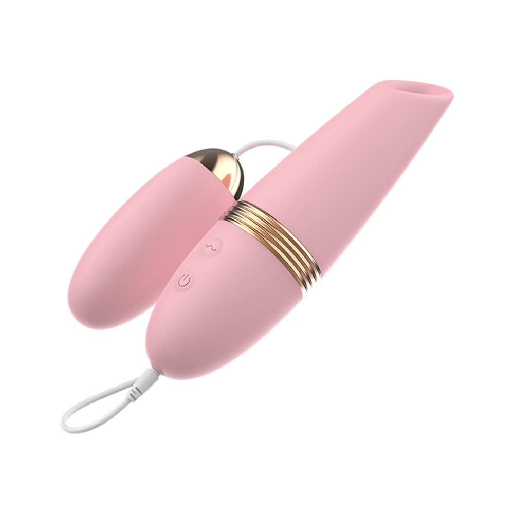 Capsula Com Estimulação Dupla Sucção Vibrador Recarregável - Imagem 4