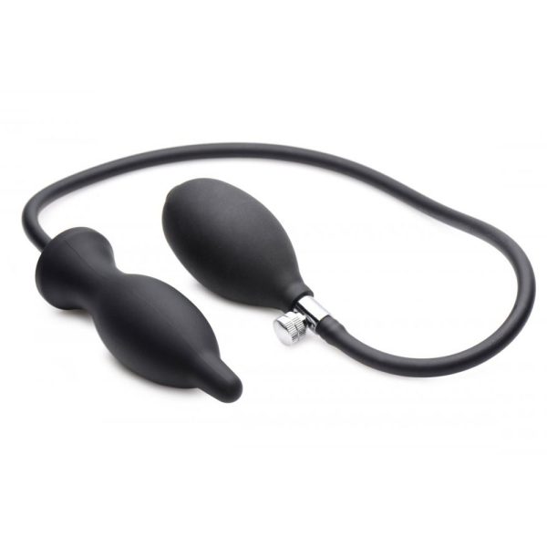 Plug Anal Inflavel Em Silicone Macio Formato Cônico 12x3 Cm - Image 5