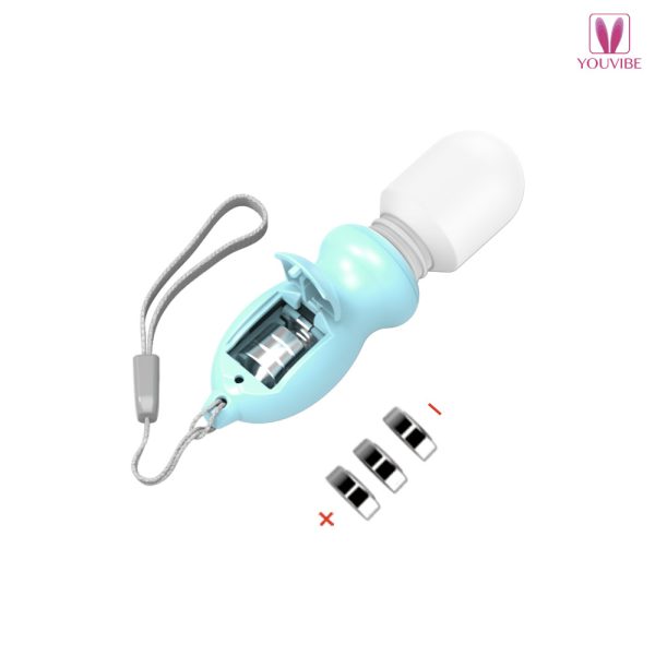 Mini vibrador chaveiro com a cabeça flexível e Macio YouVibe - Image 8