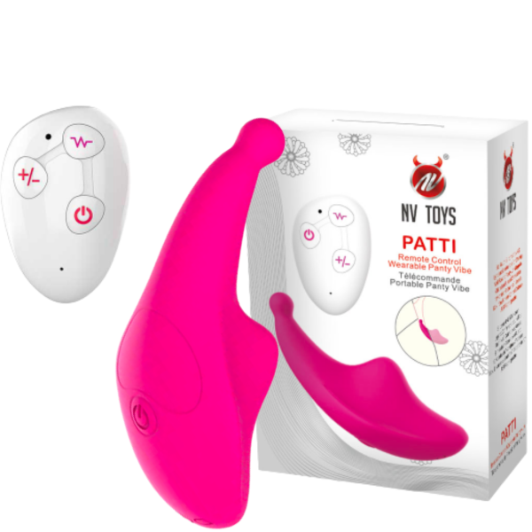 Vibrador Massageador de Clitóris para Calcinha Patti NV Toys