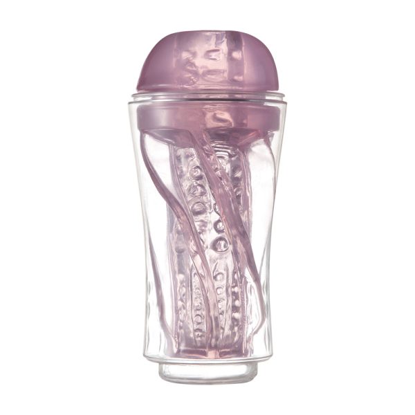 Masturbador lanterna Texturizada Em Silicone Na Cor Rosa - Image 2