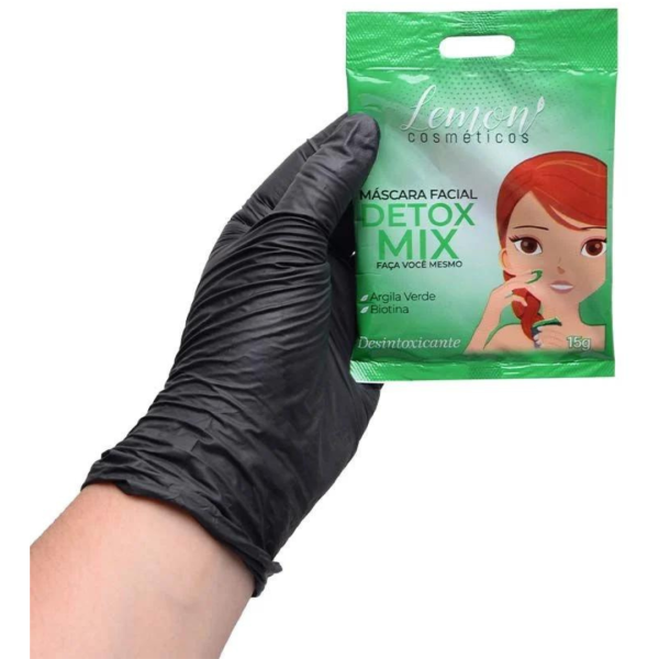 Mascara Facial Detox Mix Argila Verde - Lemon Cosmeticos - Image 2