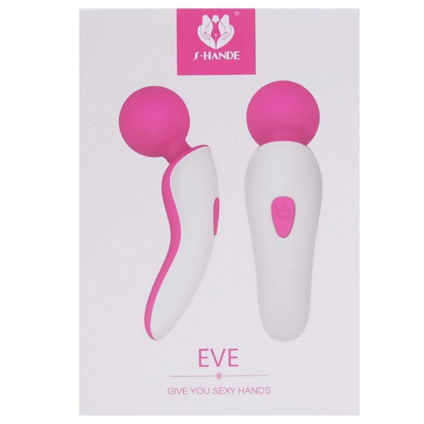Vibrador Massageador Eve Varinha Magica Rosa Estimulador de Clitóris - Image 5