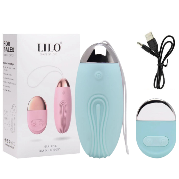 Vibrador Bullet Super Macio 10 Vibrações Recarregável - Lilo
