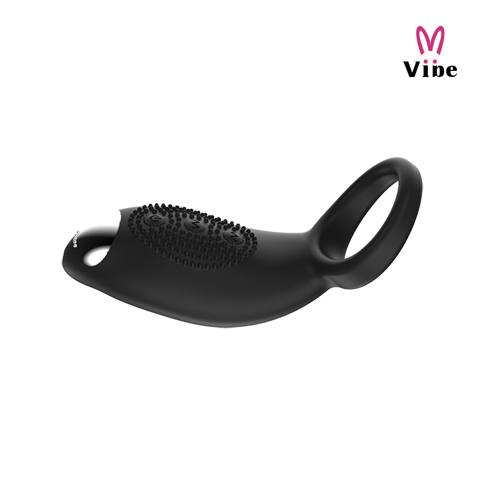 Anel Peniano Com Estimulador Multivelocidade Recarregável - Imagem 4