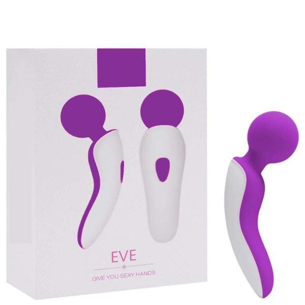 Vibrador Massageador Eve Varinha Magica Roxo Estimulador de Clitóris