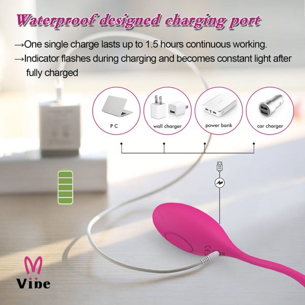 Capsula Vibratoria Recarregável Multivelocidade Com Aplicativo - Image 6