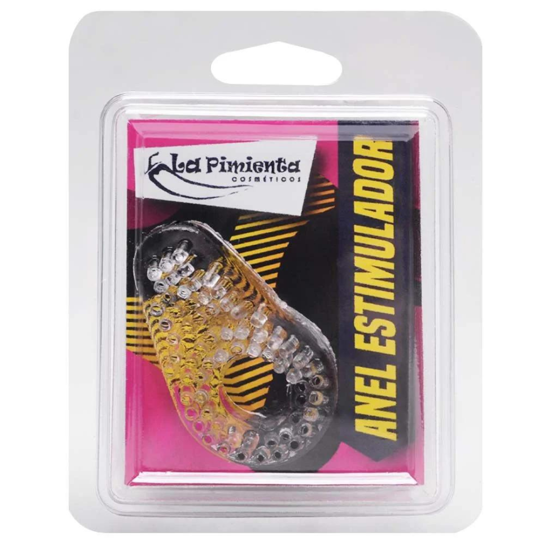 Anel Peniano com Estimulador Simples em Silicone La Pimienta - Imagem 5