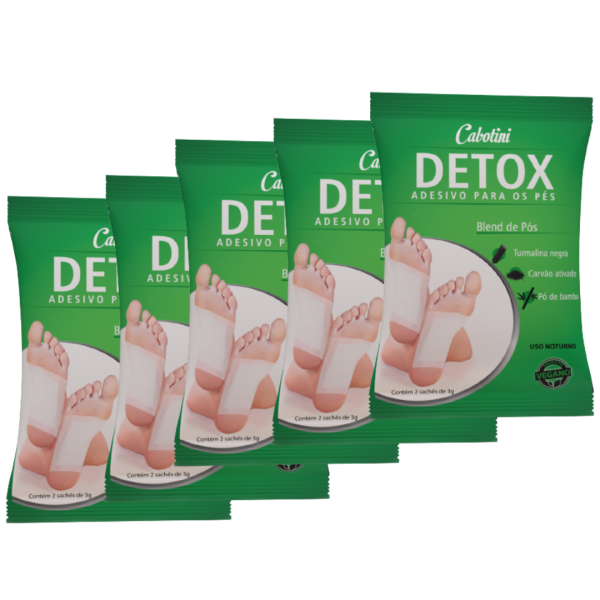 KIT 05 Adesivos Detox Para Os Pés Uso Noturno - Cabotini - Image 2