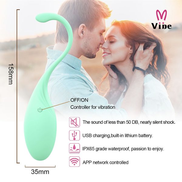 Vibrador Capsula com 10 Vibração Controladas por Celular - Image 3