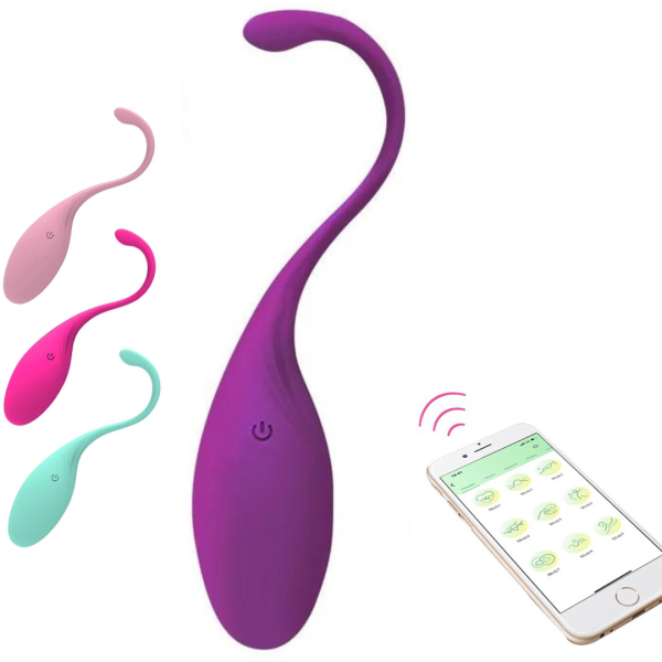 Vibrador Capsula com 10 Vibração Controladas por Celular