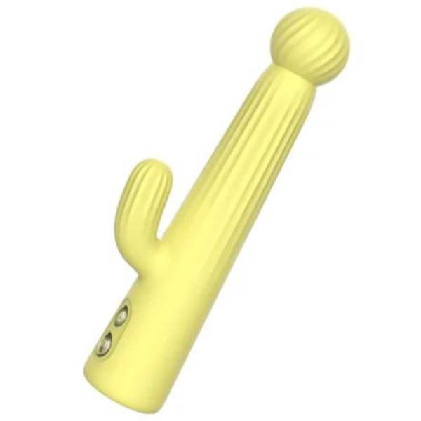 Vibrador Estimulador de Ponto G e Clitóris Amarelo Recarregável Xuanai - Image 4