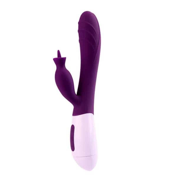 Vibrador com Estimulador do Clitóris 12 Vibrações á Pilha - Image 3