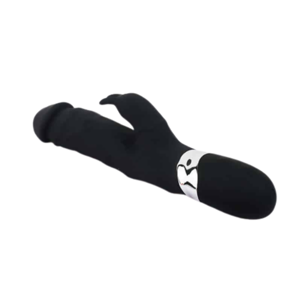 Vibrador de Ponto G e Clitóris Preto 7 Vibração Recarregável - Image 5