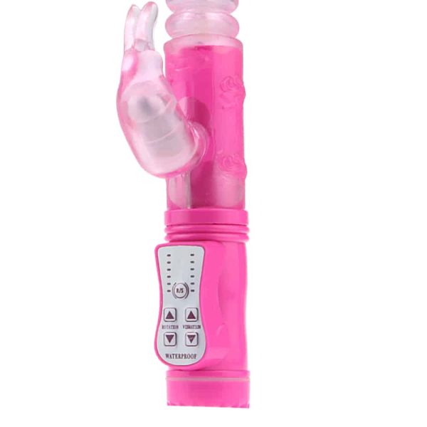 Vibrador Rabbit Vai e Vem, Rotativo 12 Vibrações á Pilha - Image 6