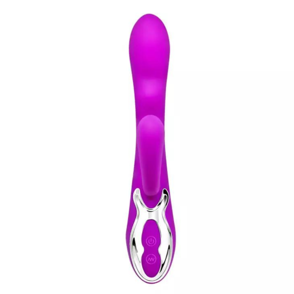 Vibrador com Dupla Estimulação 7 Vibrações Recarregável - Image 4