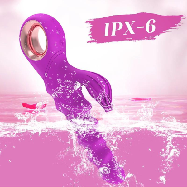 Vibrador Ponto G e Clitóris Rotativo Vai e Vem Aquecimento - Image 9