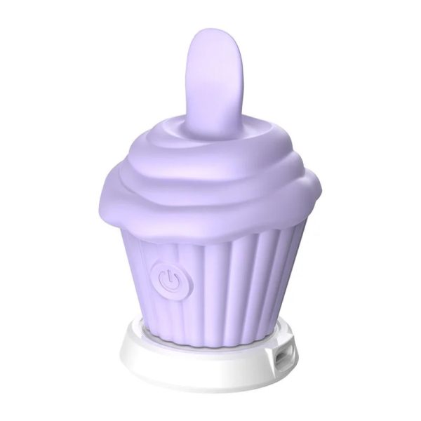 Estimulador de Clitóris CupCake com Língua - Recarregável - Image 5
