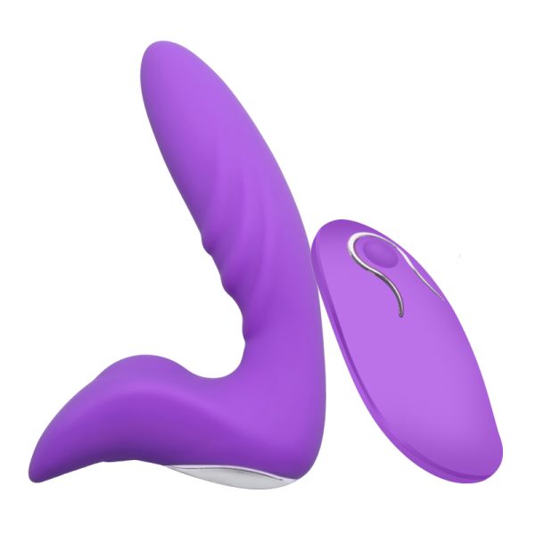 Estimulador de Próstata em Silicone Preto Com Controle 12 Vibrações - Image 2