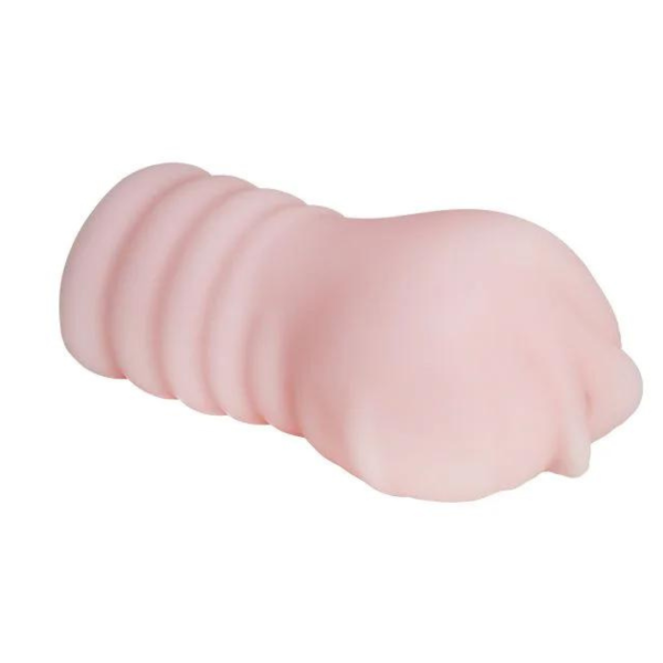 Masturbador Masculino Formato Vagina Em Cyberskin 14x7,8 CM - Image 5