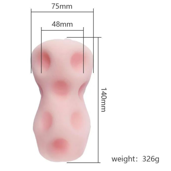 Masturbador Delicioso e Realístico em Cyberskin Formato de Boca - Image 2