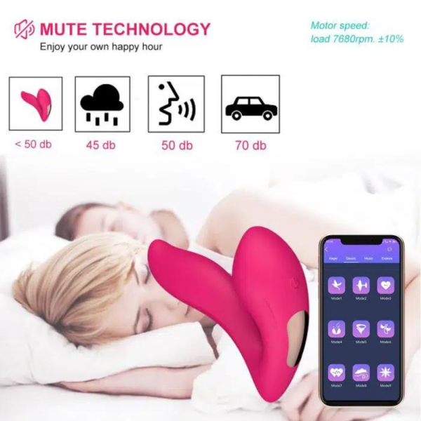 Vibrador Wireless de Ponto G Controlado por APP Recarregável - Image 2