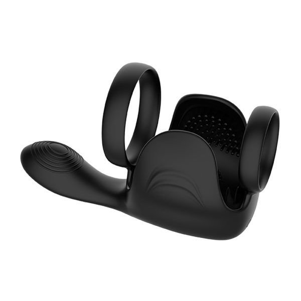 Anel peniano em silicone recarregável com inclinação para estimulação da próstata - Sex shop - Image 8