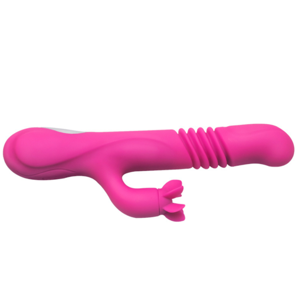 Vibrador Estimulador Vai e Vem Com Aquecimento e Estimulador de Clitóris - Image 5