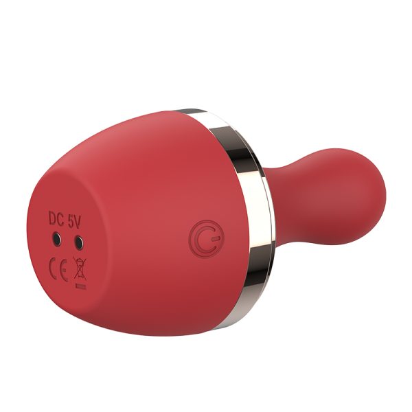 Vibrador Massageador Estimulador de Clitóris Egg Vermelho 10 Vibrações - Image 2