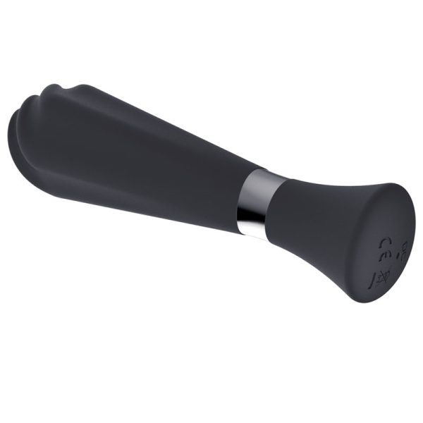 Vibrador Estimulador Ponto G Sorvete em Silicone Preto 12 Vibrações - Image 8