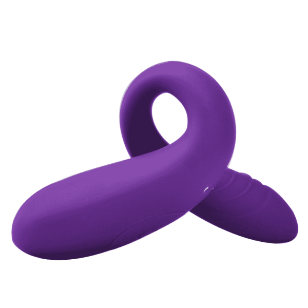Vibrador e Casal com 10 Modos de Vibração Recarregável - Image 4