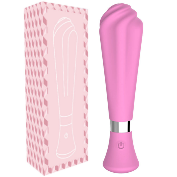 Vibrador Estimulador Ponto G Sorvete em Silicone Macio 12 Vibrações