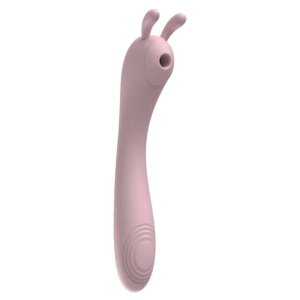 Vibrador e Sugador Coelhinho de 12 Velocidades Recarregável - Image 3