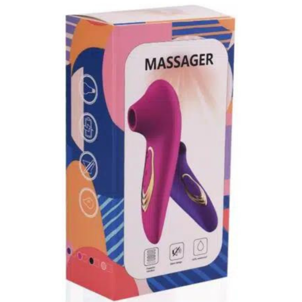 Sugador de Clitóris com 5 Modos de Sucção Recarregável - Image 4