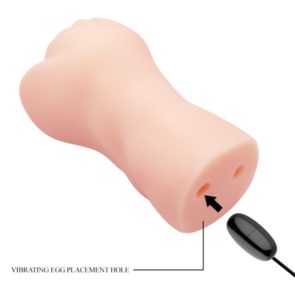 Masturbador Vagina Realista Com Vibrador Nadya Crazy Bull 16x8,5 Cm - Image 3