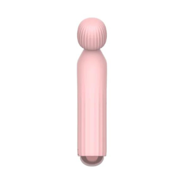 Vibrador Massageador Com Cabeça Dupla Recarregável Rosa Xuanai - Image 3