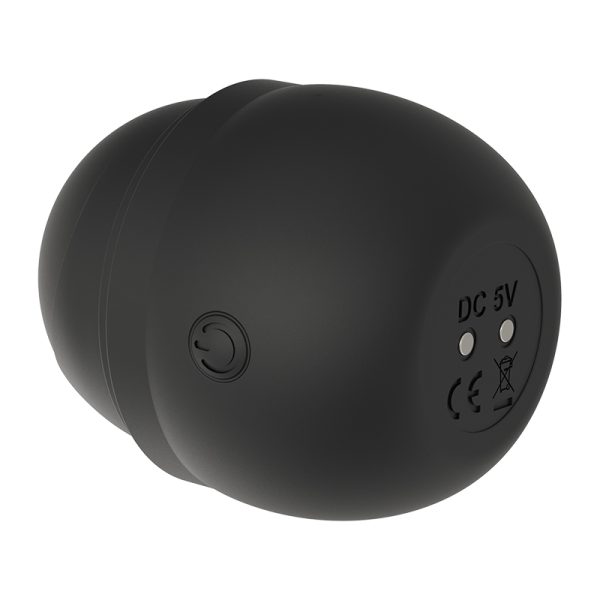 Vibrador Estimulador de Clitóris Pulsador Egg Preto 5 Vibrações - Image 4