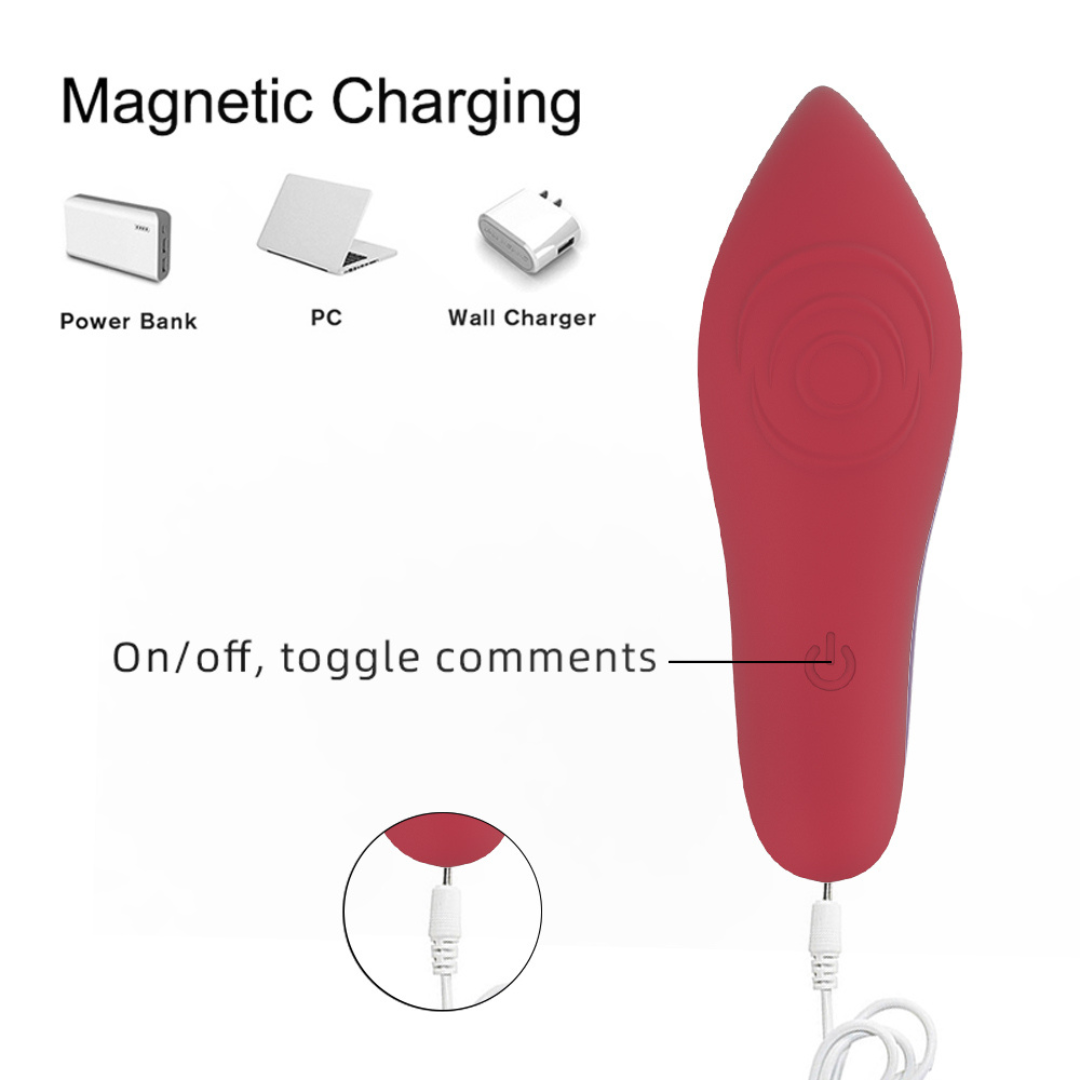 Vibrador Dedeira Vibratoria Mini Massageador Recarregável - Imagem 5